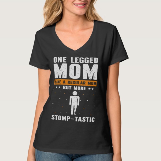 Leg Prosthesis Quote for Falke Limb and Artificial T-Shirt (Front)