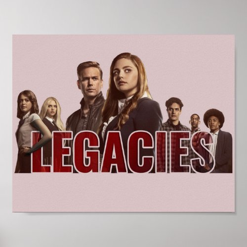 Legacies Characters Design Poster