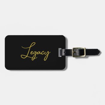 Legacy Luggage Tag by kfleming1986 at Zazzle