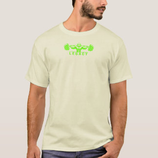 Legacy Minimalist Gym Design – Neon Green Fitness T-Shirt
