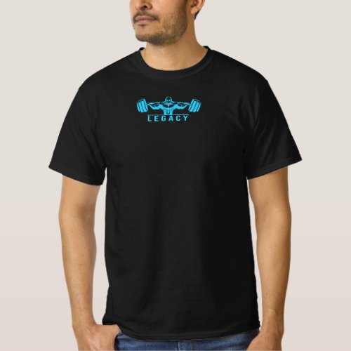 Legacy Minimalist Gym Design – Neon Green Fitness T-Shirt