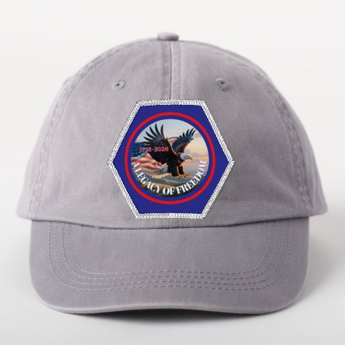 Legacy of Freedom  • 1776–2026 Eagle Hexagon Patch