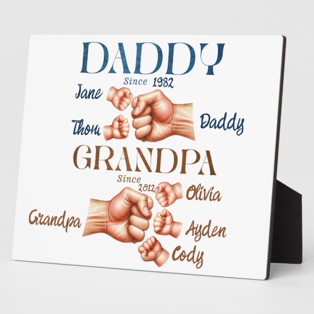  Legacy of Love—A Generational Connection Plaque (Side)