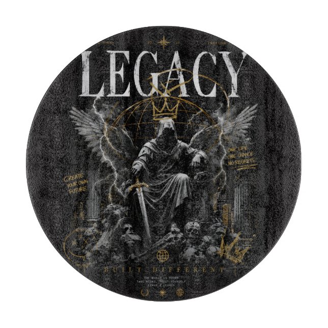 Legacy of the Throne Cutting Board (Front)