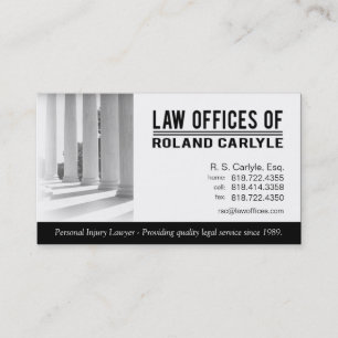 Legal2 Law Offices of Attorney Business Card