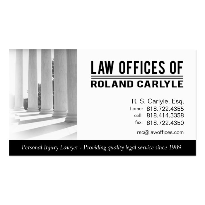 Legal2 Law Offices of Attorney Business Card Templates