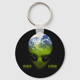 LEGAL ALIEN KEYCHAIN