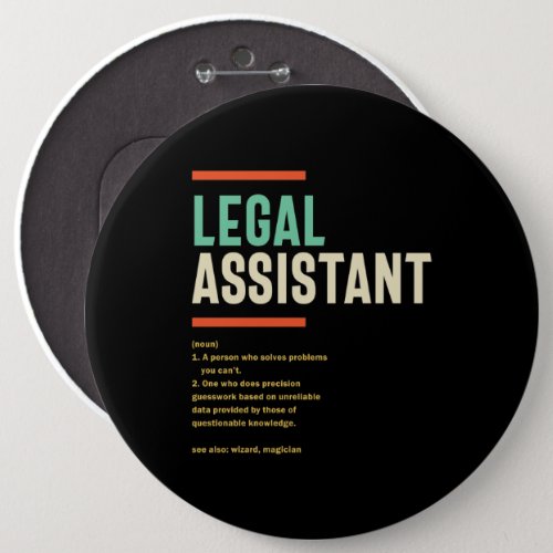 Legal Assistant Definition Button