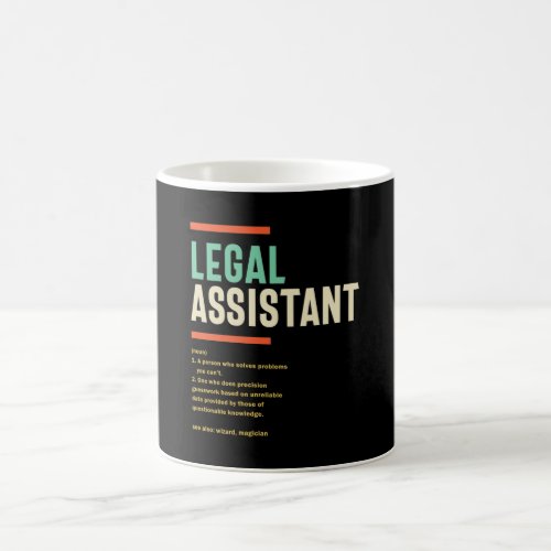 Legal Assistant Definition Coffee Mug