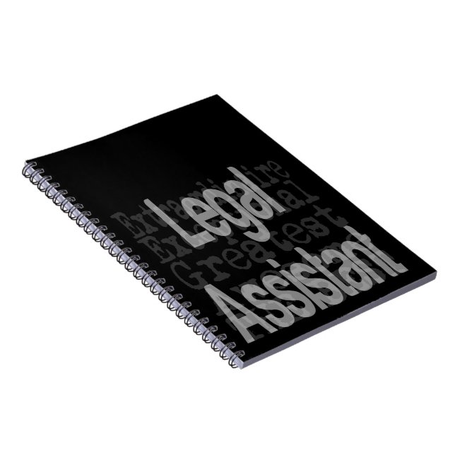 Legal Assistant Extraordinaire Notebook (Right Side)
