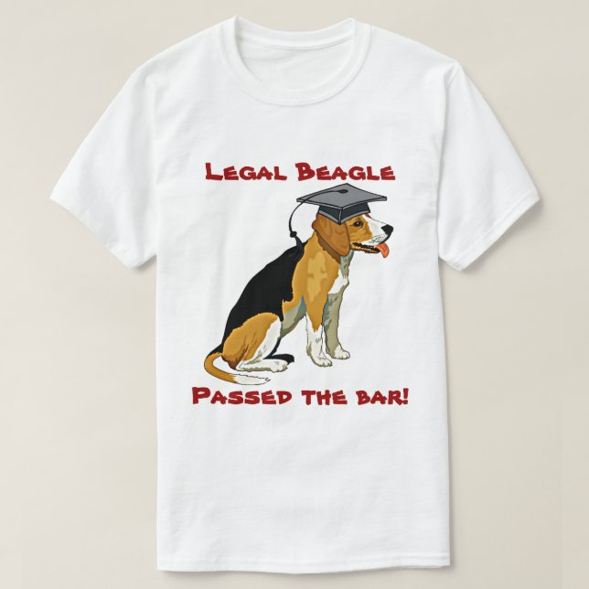 Legal Beagle T-Shirt (Design Front)