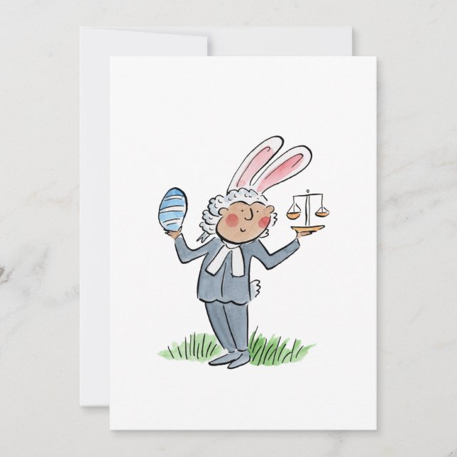 Legal Bunny Invitation (Front)