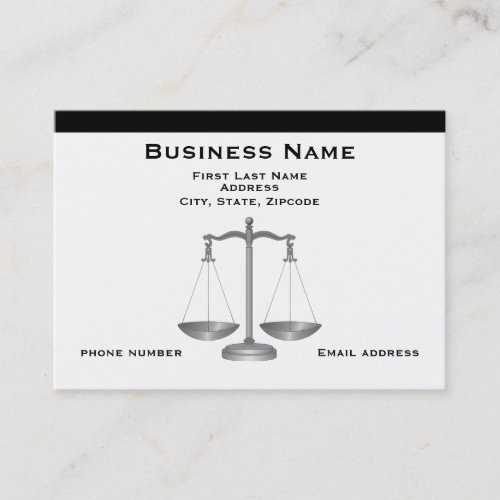 Legal Business Cards