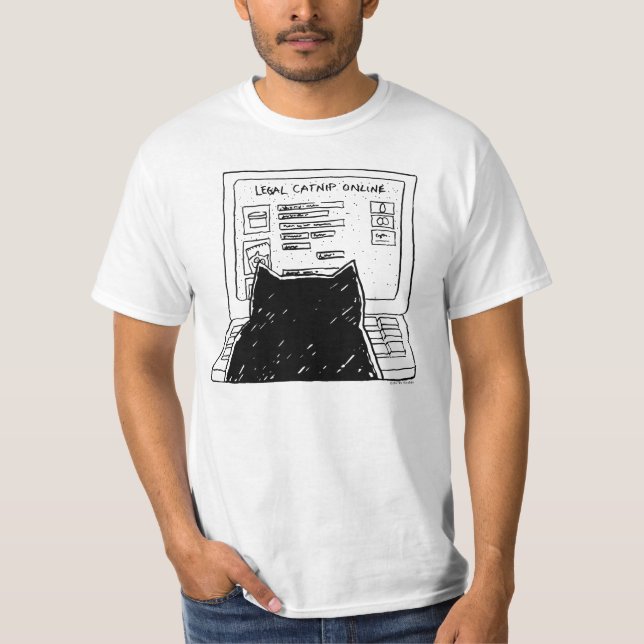 Legal Catnip Online T-Shirt (Front)