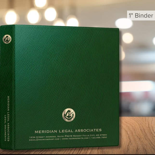Legal Documents Binder with Logo (Creator Uploaded)