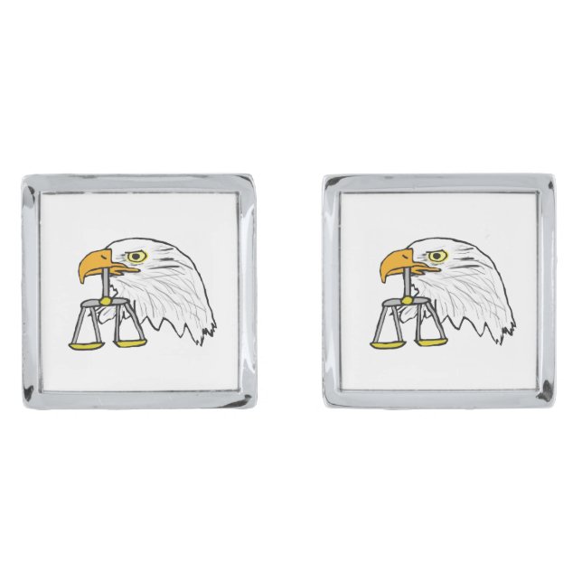 Legal Eagle Cufflinks (Front)