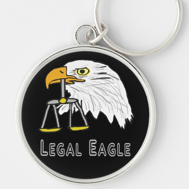 Legal Eagle Keychain (Front)