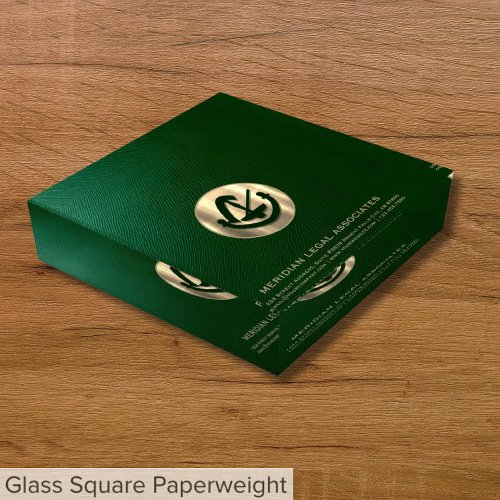 Legal Emblem Paperweight Gift