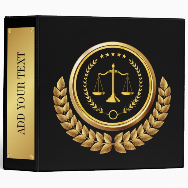 Legal / Law / Attorney Binder 2 (Front/Spine)