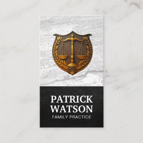 Legal Law | Lawyer | Justice Business Card