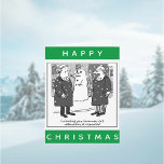 Legal Lawyers And a Snowman Happy Christmas Card<br><div class="desc">Happy Christmas Lawyer. Legal Christmas Card. Christmas card with funny cartoon with lawyers and a snowman. Card design for lawyers,  solicitors,  legal businesses,  or law and the legal profession. Funny Christmas card to personalise with your own details and to send out at Xmas.</div>