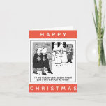 Legal Lawyers And Snowmen Happy Christmas Card
