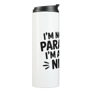 Legal Ninja Paralegal Thermal Tumbler