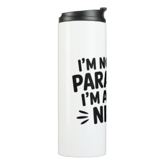 Legal Ninja Paralegal Thermal Tumbler