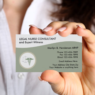 Legal Nurse Practitioner Business Card