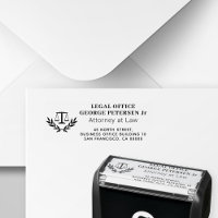 Legal office logo scales of justice custom classy