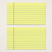 Legal Pad Pattern (Front & Back)