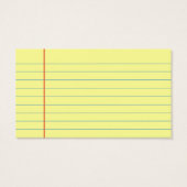 Legal Pad Pattern (Back)