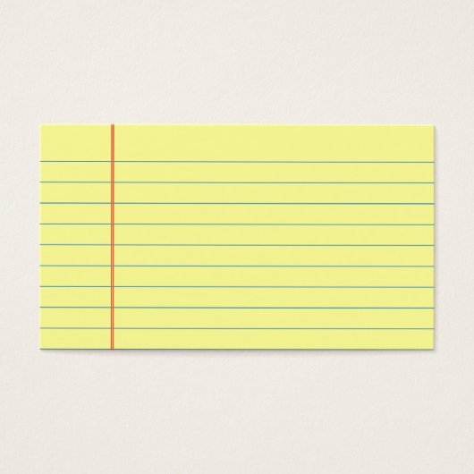 Legal Pad Pattern (Front)