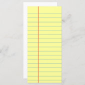 Legal Pad Pattern (Front/Back)