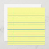 Legal Pad Pattern (Front/Back)