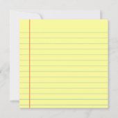 Legal Pad Pattern (Front)