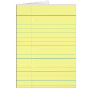 Legal Pad Pattern Cards