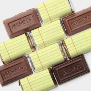 Legal Pad Pattern Hershey's Miniatures