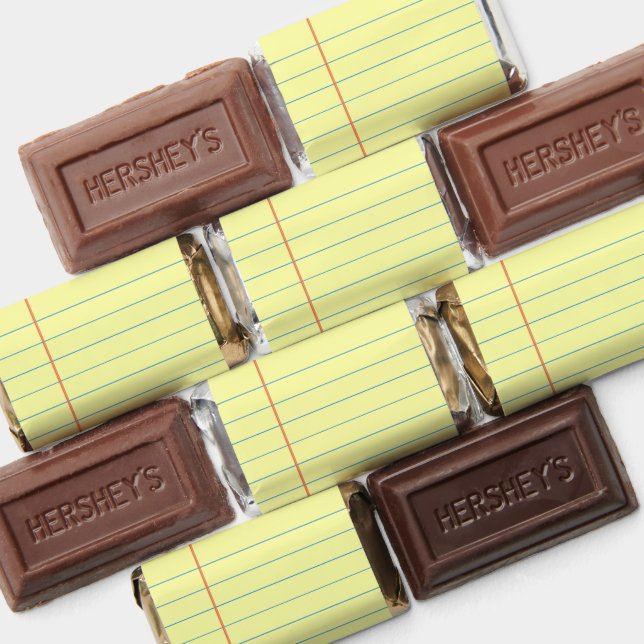 Legal Pad Pattern Hershey's Miniatures (Assorted)