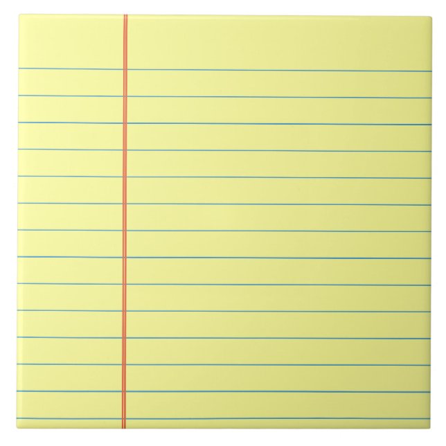 Legal Pad Pattern Tile (Front)