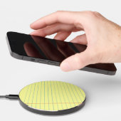 Legal Pad Pattern Wireless Charger (Hand)