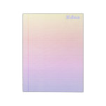 Legal Pad Rainbow Gradient at Zazzle