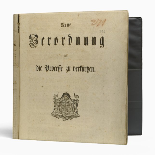 Legal Procedure of 1776 3 Ring Binder (Front/Inside)