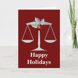 Legal profession holiday Cards