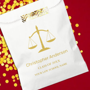Legal Professional Graduation Party Favor Bag