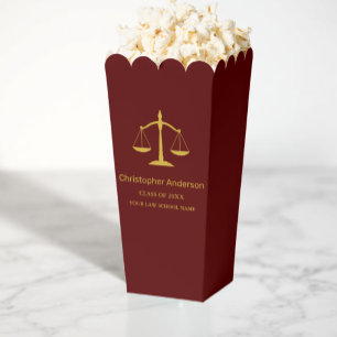 Legal Professional Graduation Party Favor Boxes