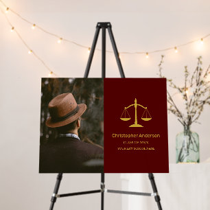 Legal Professional Graduation Party Foam Board