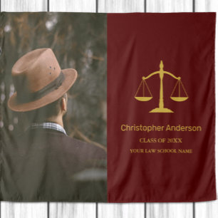 Legal Professional Graduation Party Tapestry