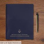 Legal Professional Justice Scale Notebook at Zazzle