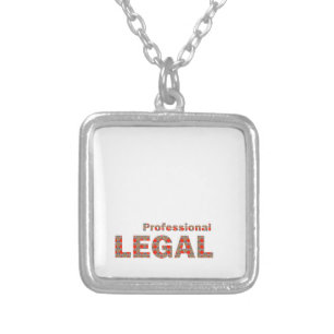 LEGAL professional Law Court Freedom LOWPRICE gift Silver Plated Necklace